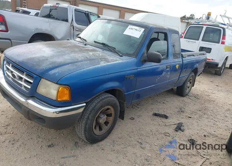 2001 Ford Ranger Edge/Xlt из США, поврежденный, VIN 1FTYR14E91PA25251